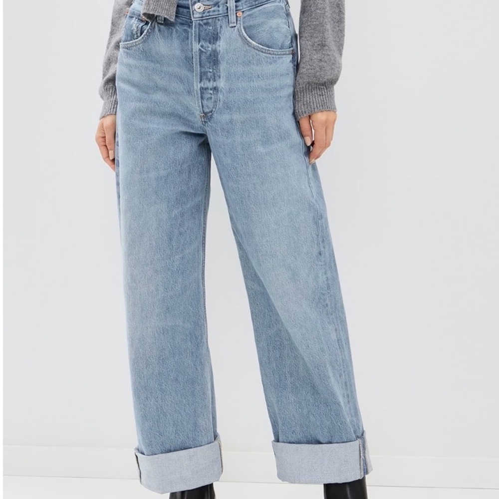 Citizens Of Humanity Light wash baggy jeans size 26